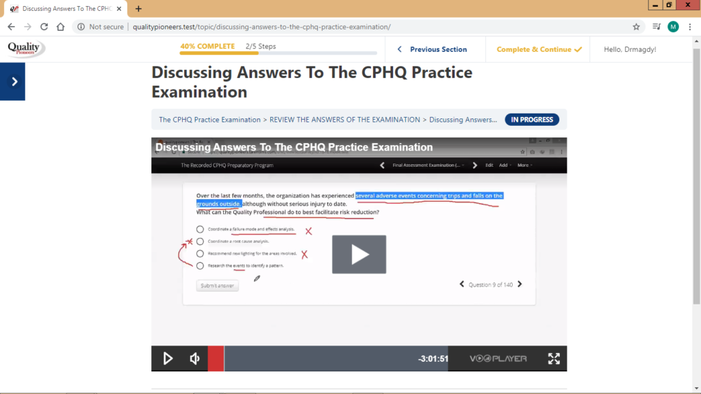 CPHQ Musterprüfungsfragen | Sns-Brigh10